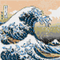 The Great Wave Off Kanagawa by Katsushika Hokusai  - Brick Art Mosaic Kit