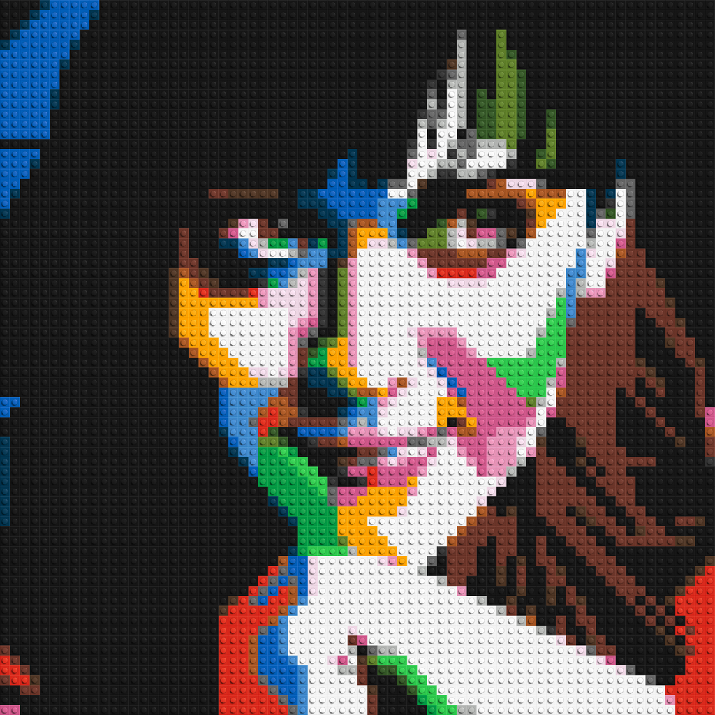 Katy Perry - Brick Art Mosaic Kit