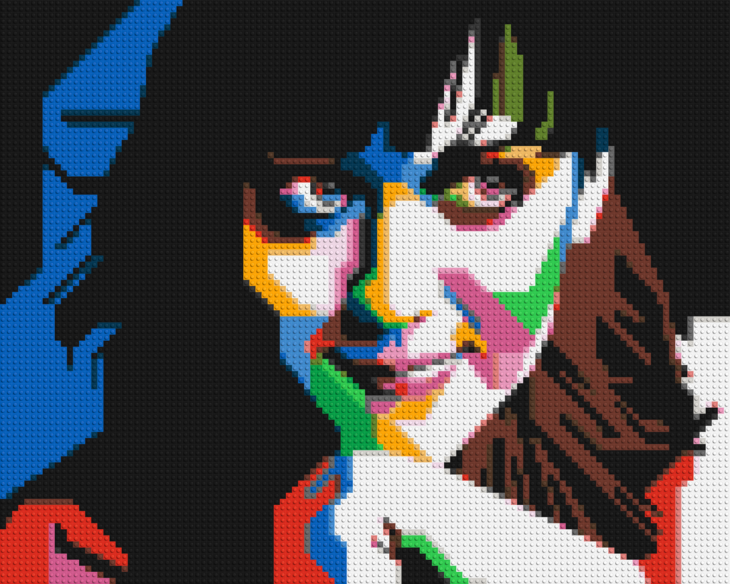 Katy Perry - Brick Art Mosaic Kit