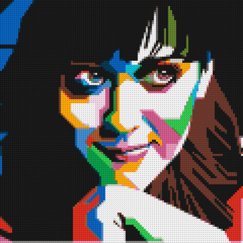 Katy Perry - Brick Art Mosaic Kit
