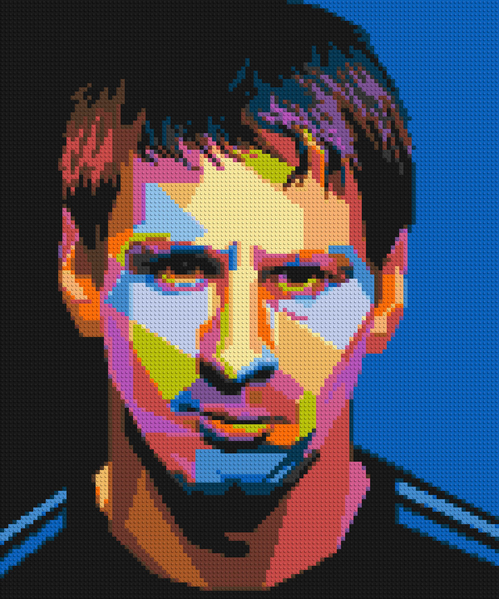 Messi #3 - Brick Art Mosaic Kit