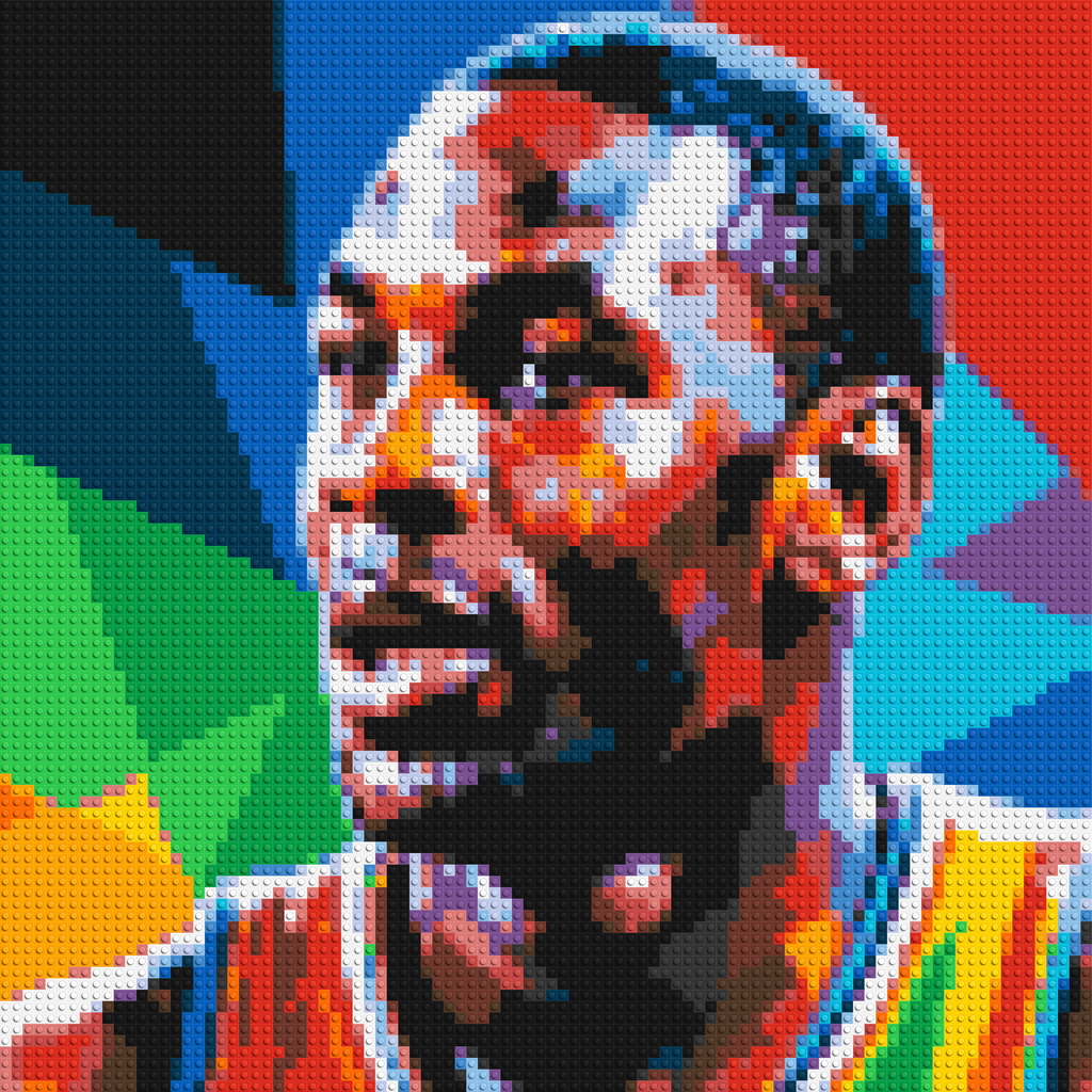 Michael Jordan - Brick Art Mosaic Kit