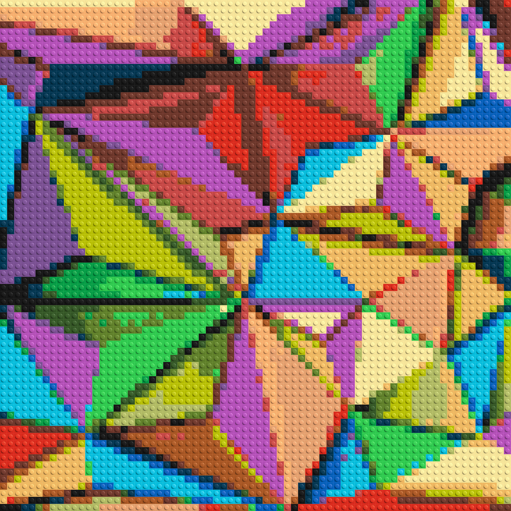 Abstract Pattern #9 - Brick Art Mosaic Kit