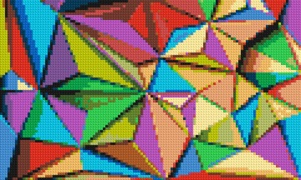 Abstract Pattern #9 - Brick Art Mosaic Kit