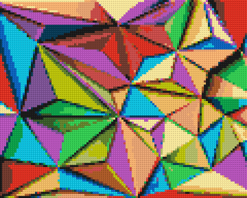 Abstract Pattern #9 - Brick Art Mosaic Kit