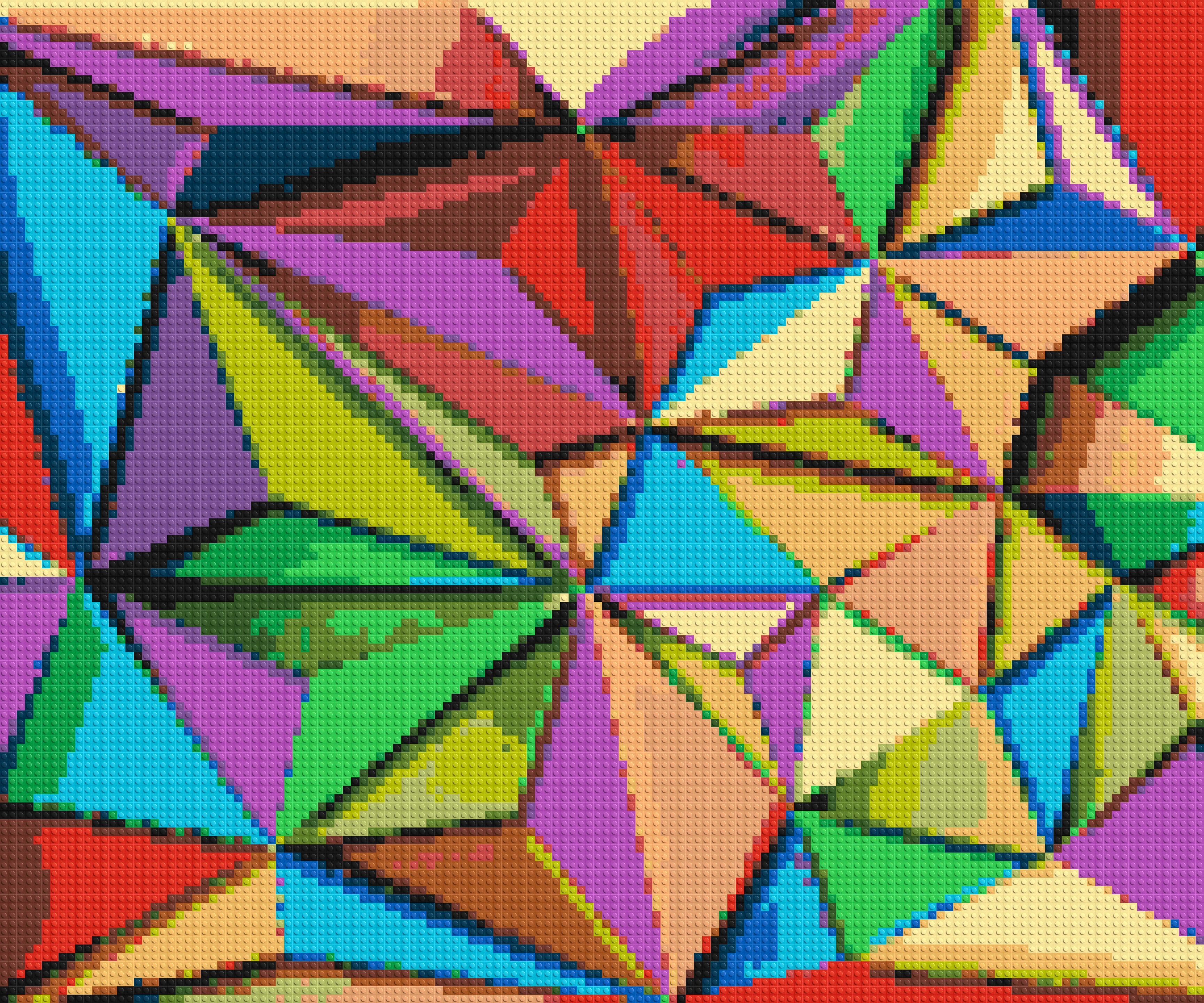 Abstract Pattern #9 - Brick Art Mosaic Kit