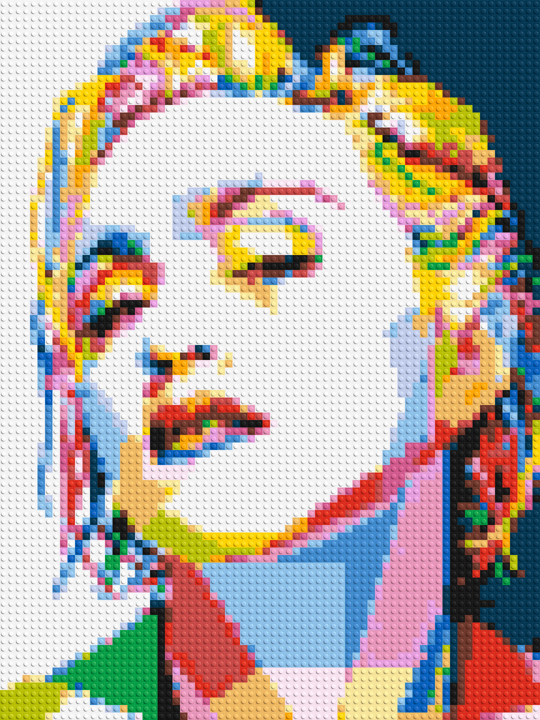 Madonna - Brick Art Mosaic Kit