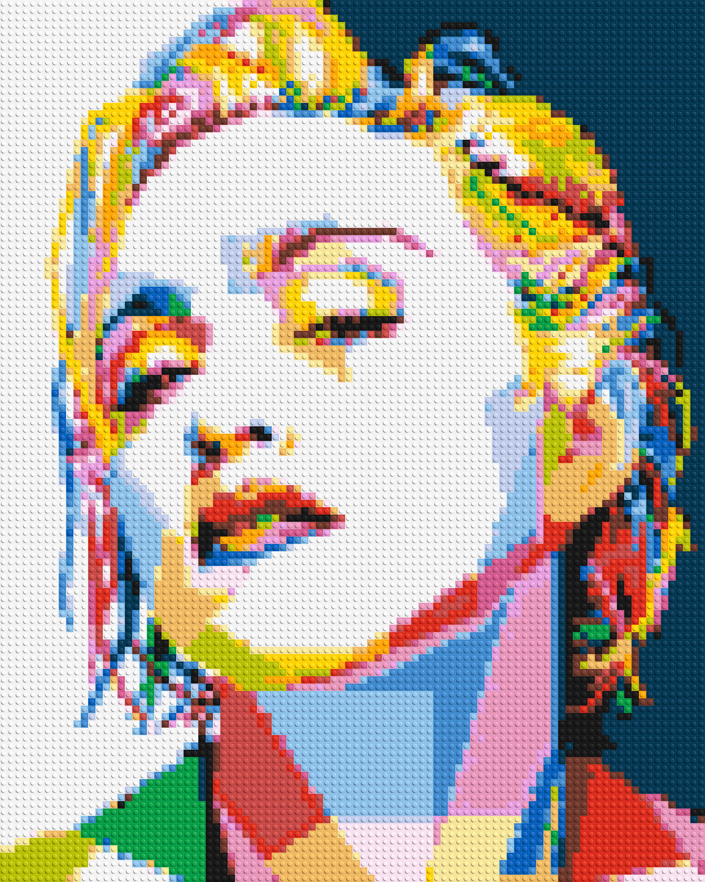 Madonna - Brick Art Mosaic Kit