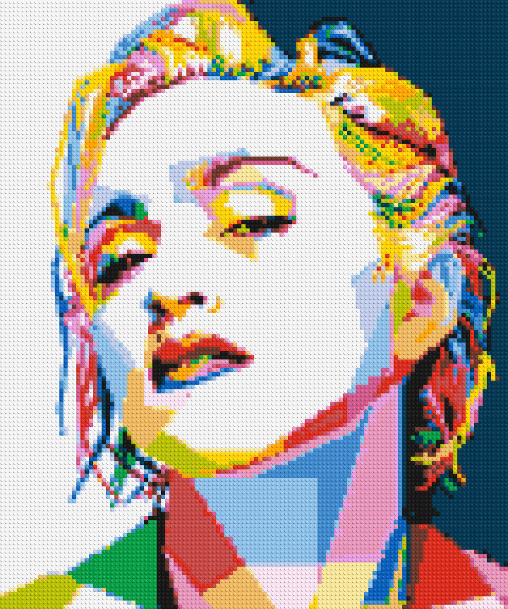 Madonna - Brick Art Mosaic Kit