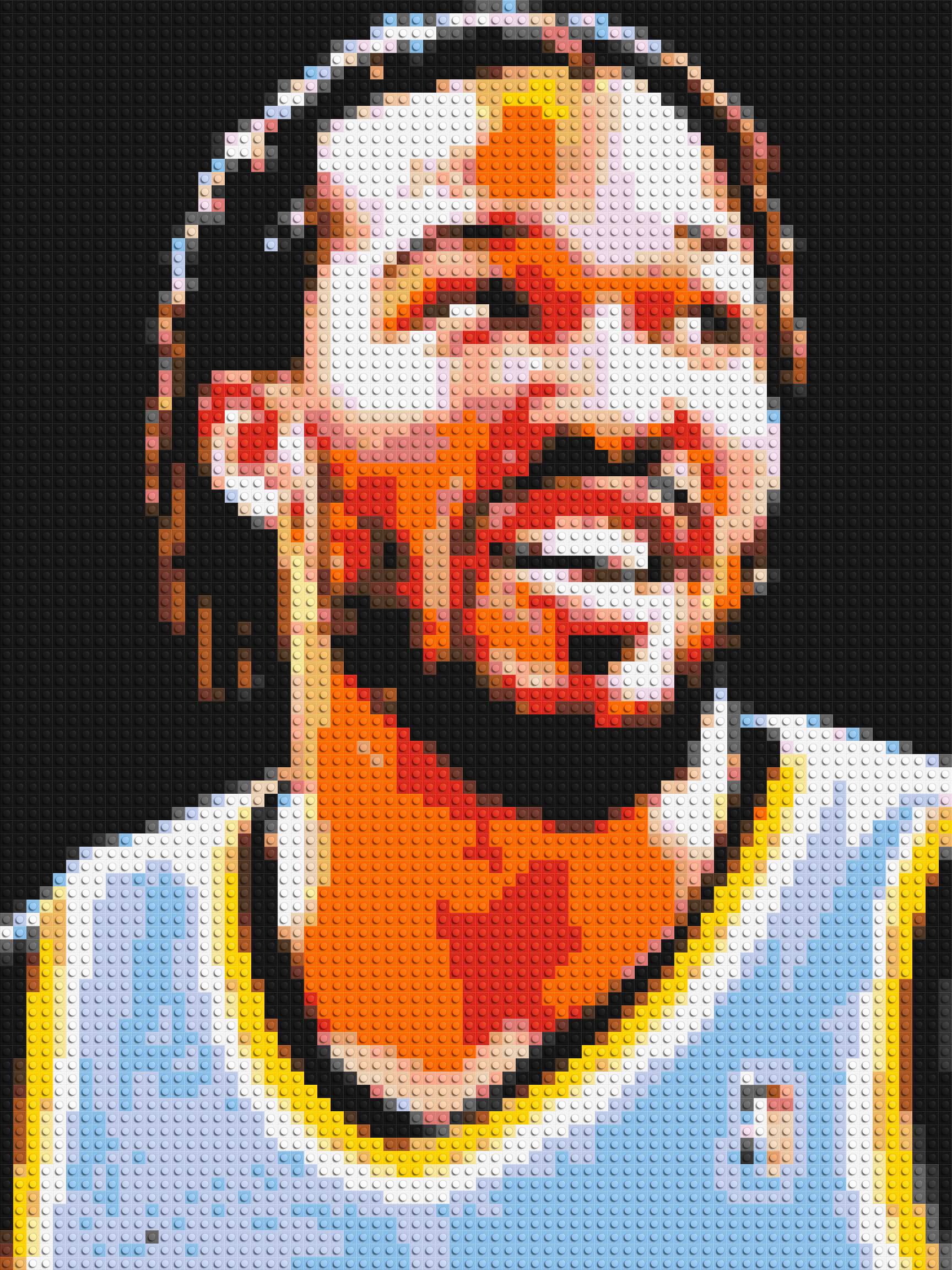 Jalen Brunson - Brick Art Mosaic Kit