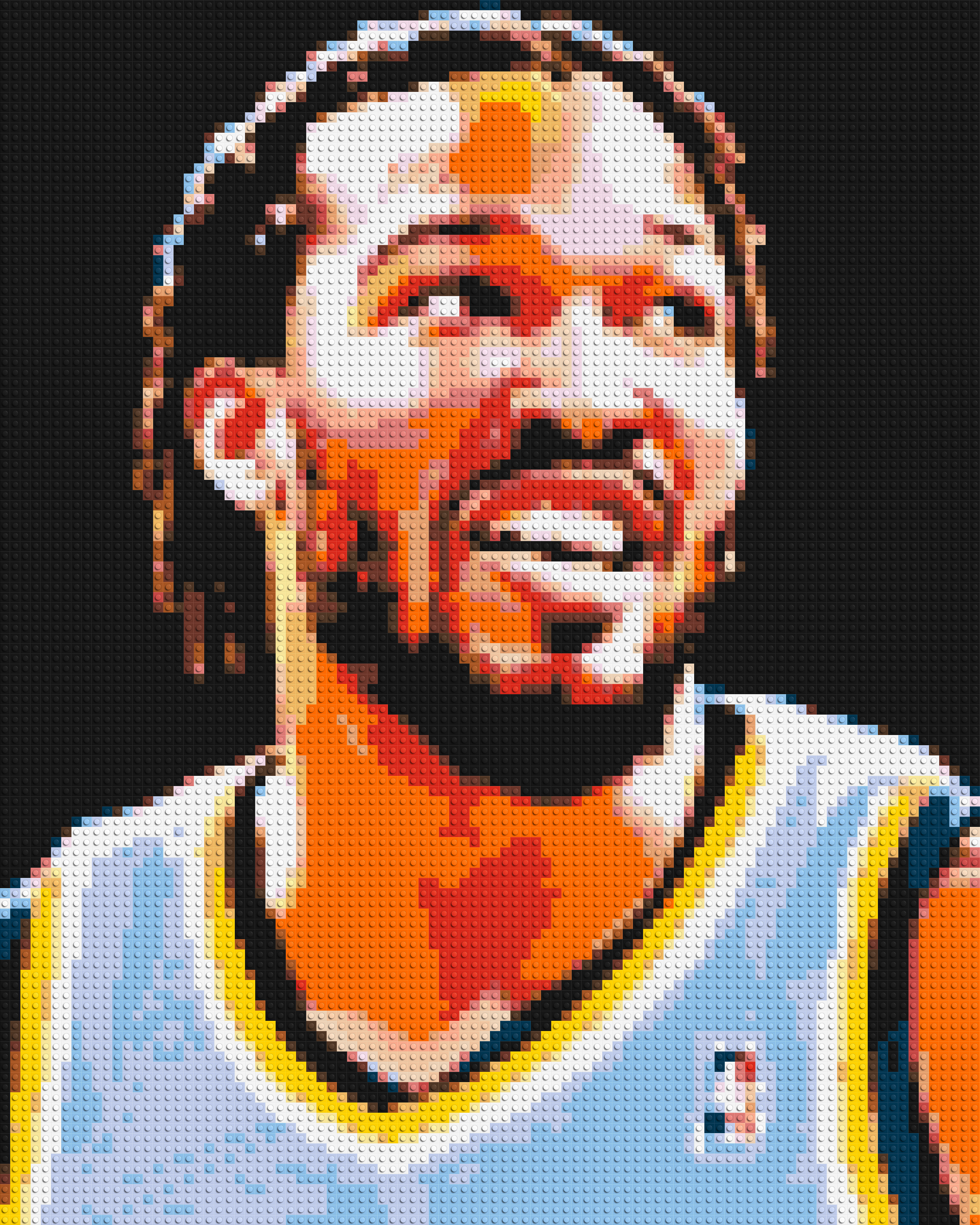 Jalen Brunson - Brick Art Mosaic Kit