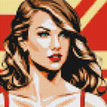 Taylor Swift - Brick Art Mosaic Kit