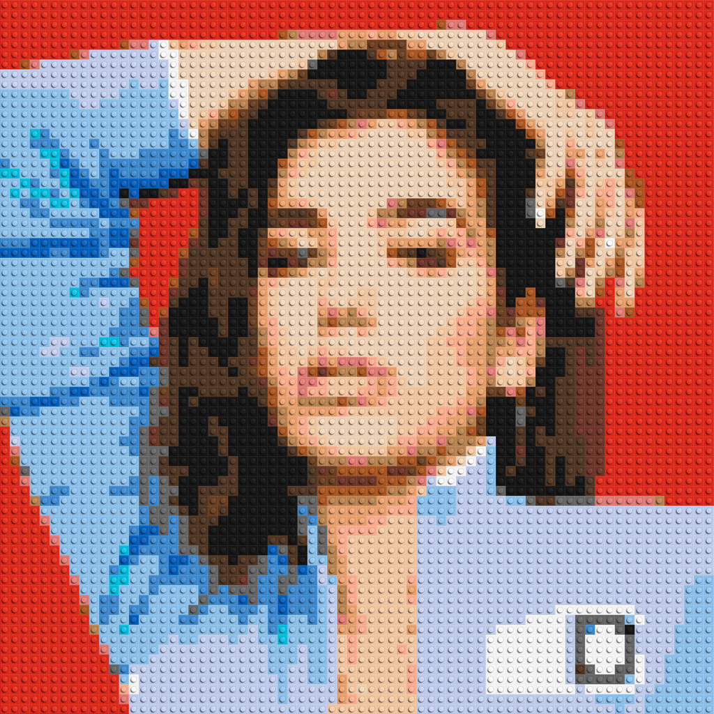Dua Lipa - Brick Art Mosaic Kit