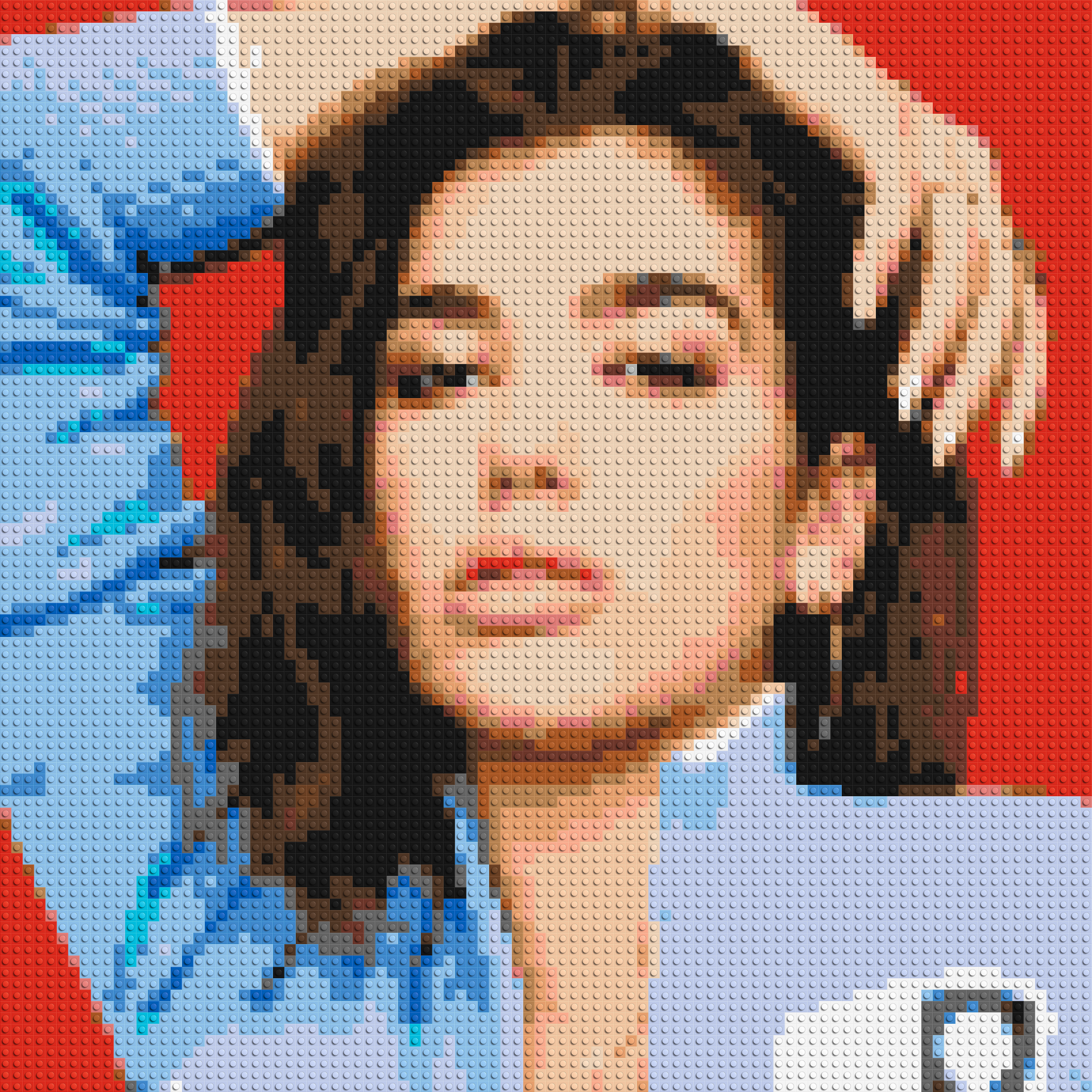 Dua Lipa - Brick Art Mosaic Kit