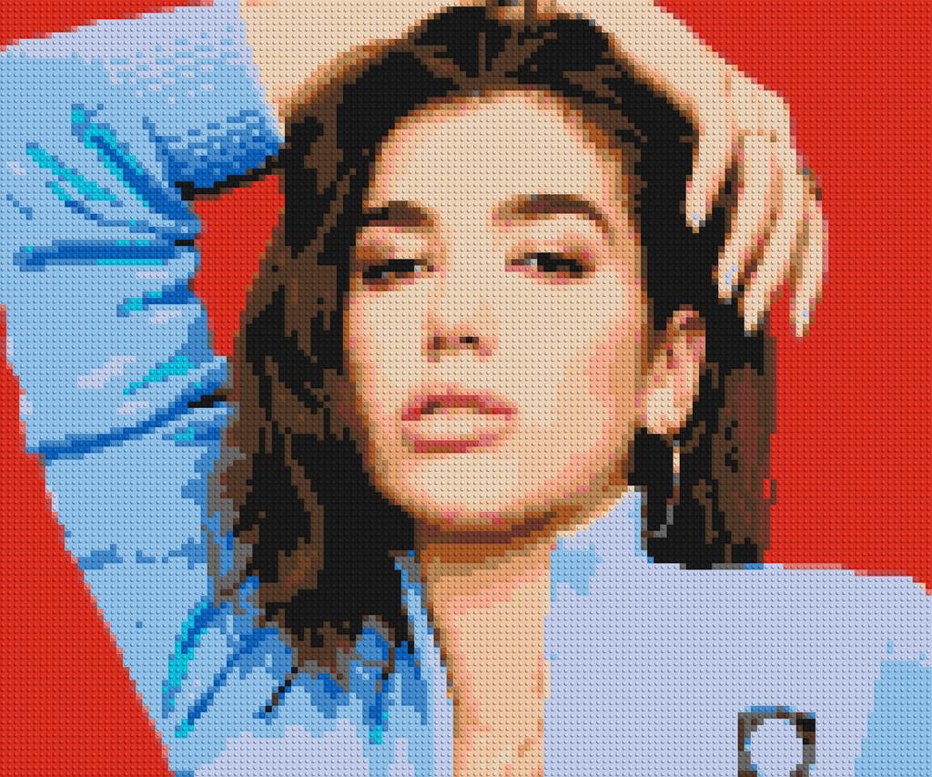 Dua Lipa - Brick Art Mosaic Kit
