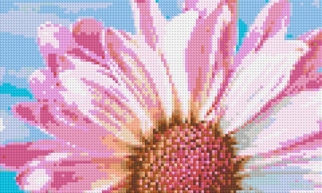 Pink Daisy - Brick Art Mosaic Kit