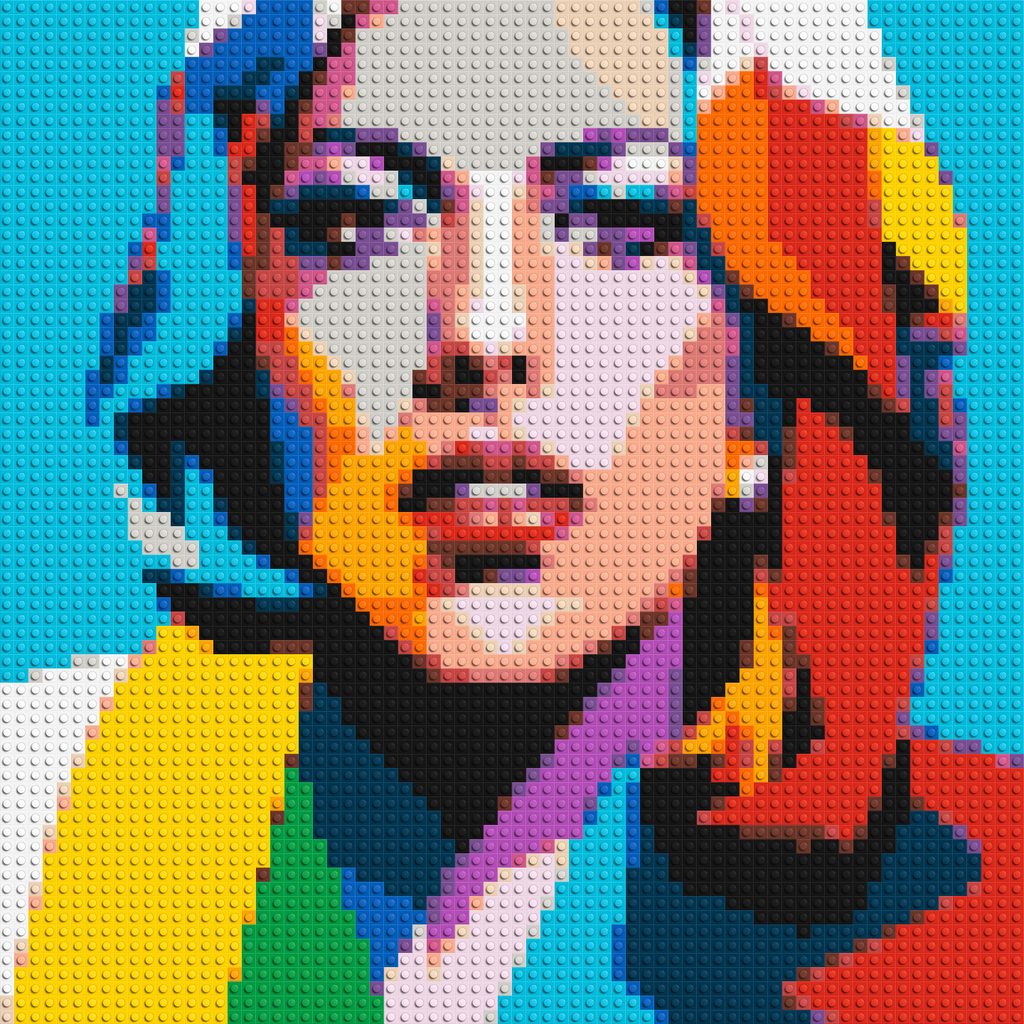 Lady Gaga - Brick Art Mosaic Kit
