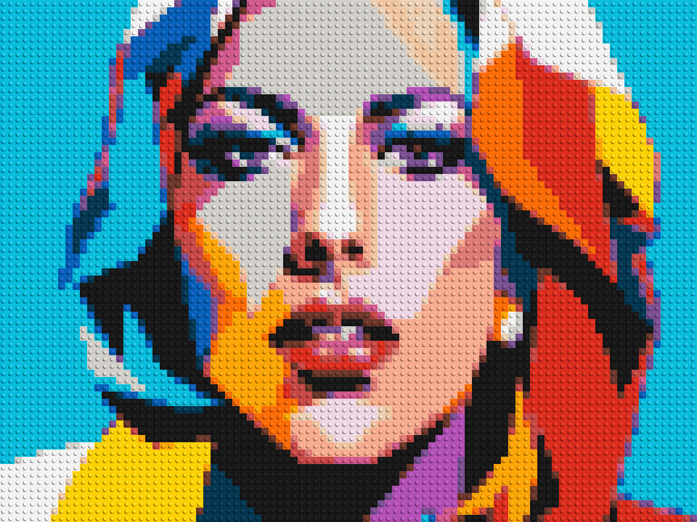 Lady Gaga - Brick Art Mosaic Kit
