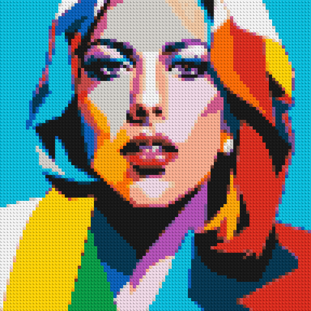 Lady Gaga - Brick Art Mosaic Kit
