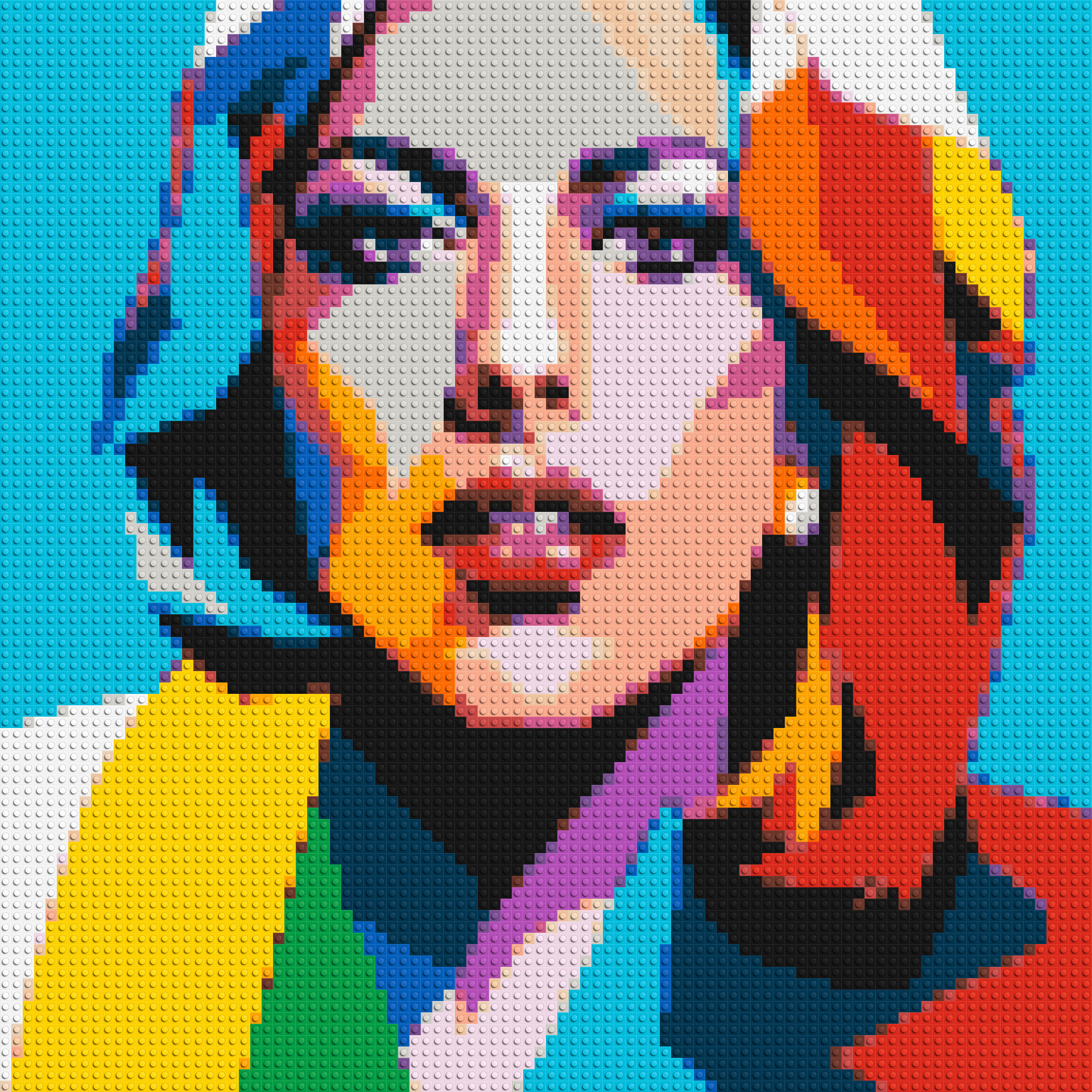 Lady Gaga - Brick Art Mosaic Kit