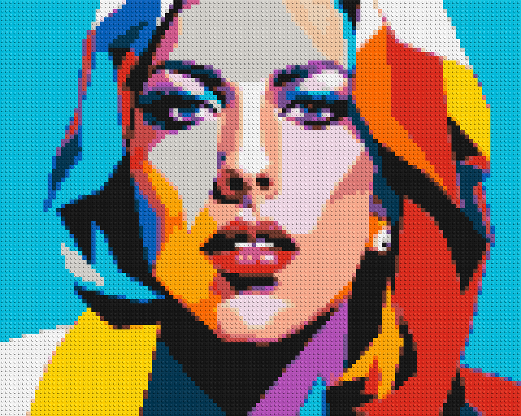 Lady Gaga - Brick Art Mosaic Kit