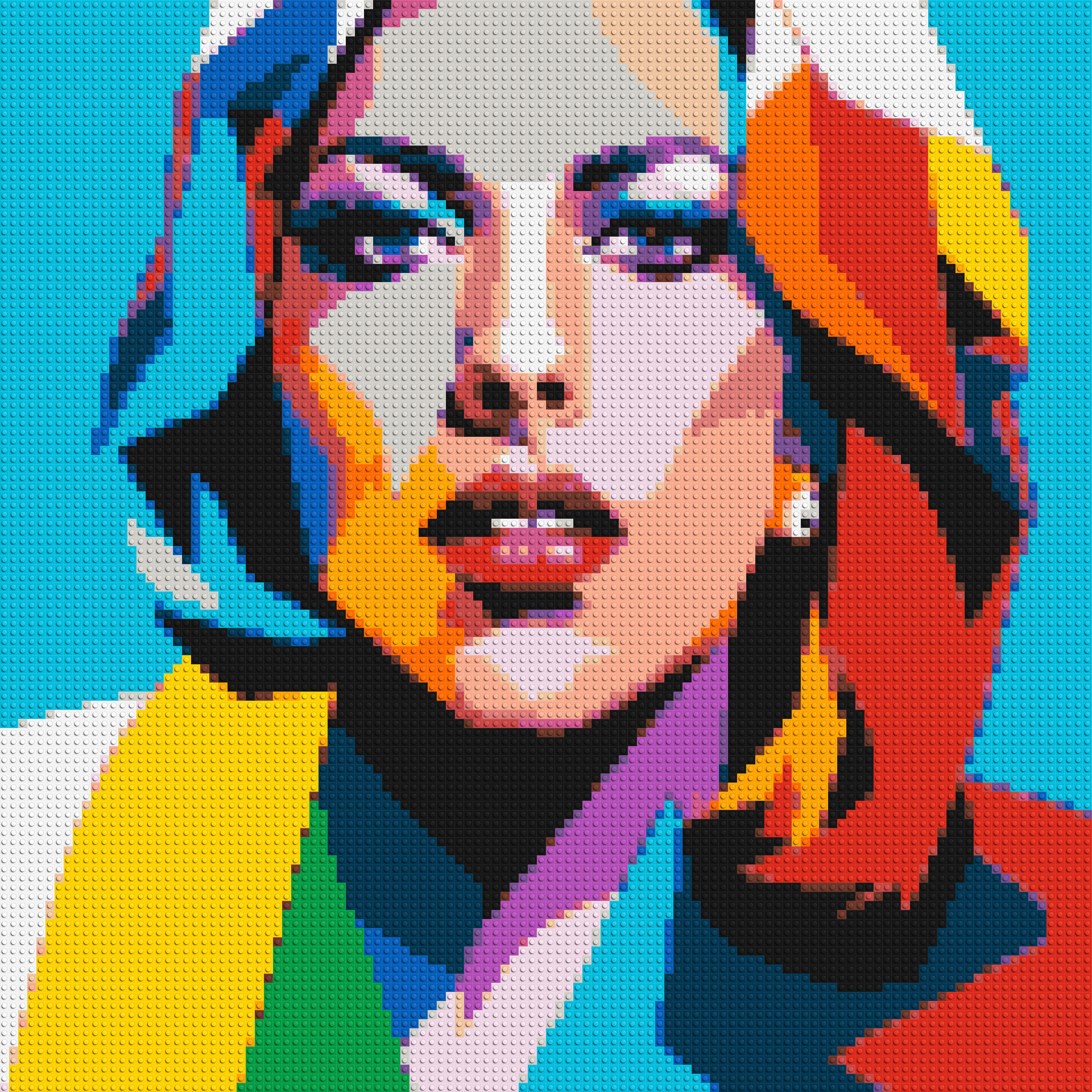Lady Gaga - Brick Art Mosaic Kit