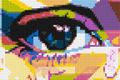 Crying Eye - Brick Art Mosaic Kit