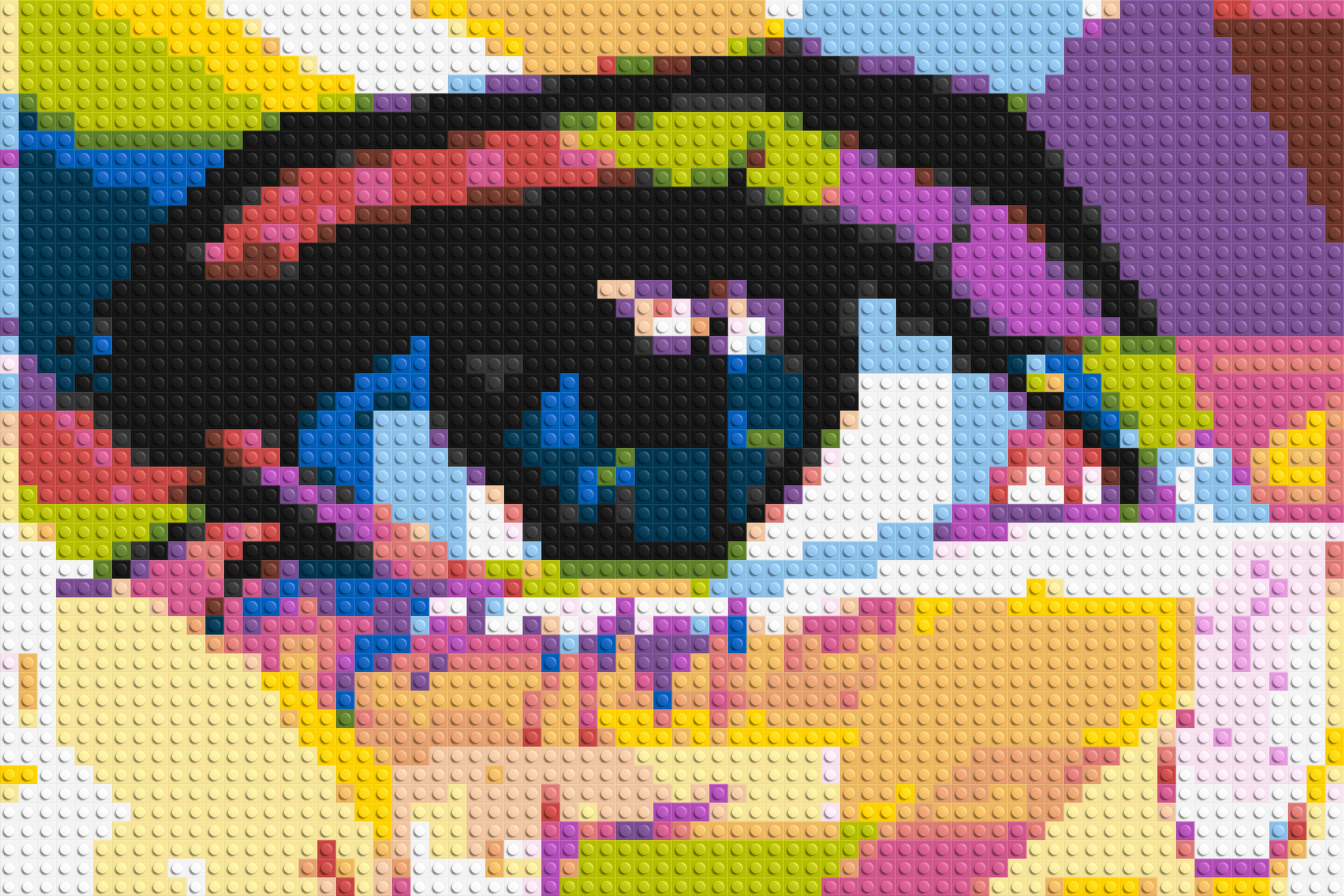 Crying Eye - Brick Art Mosaic Kit