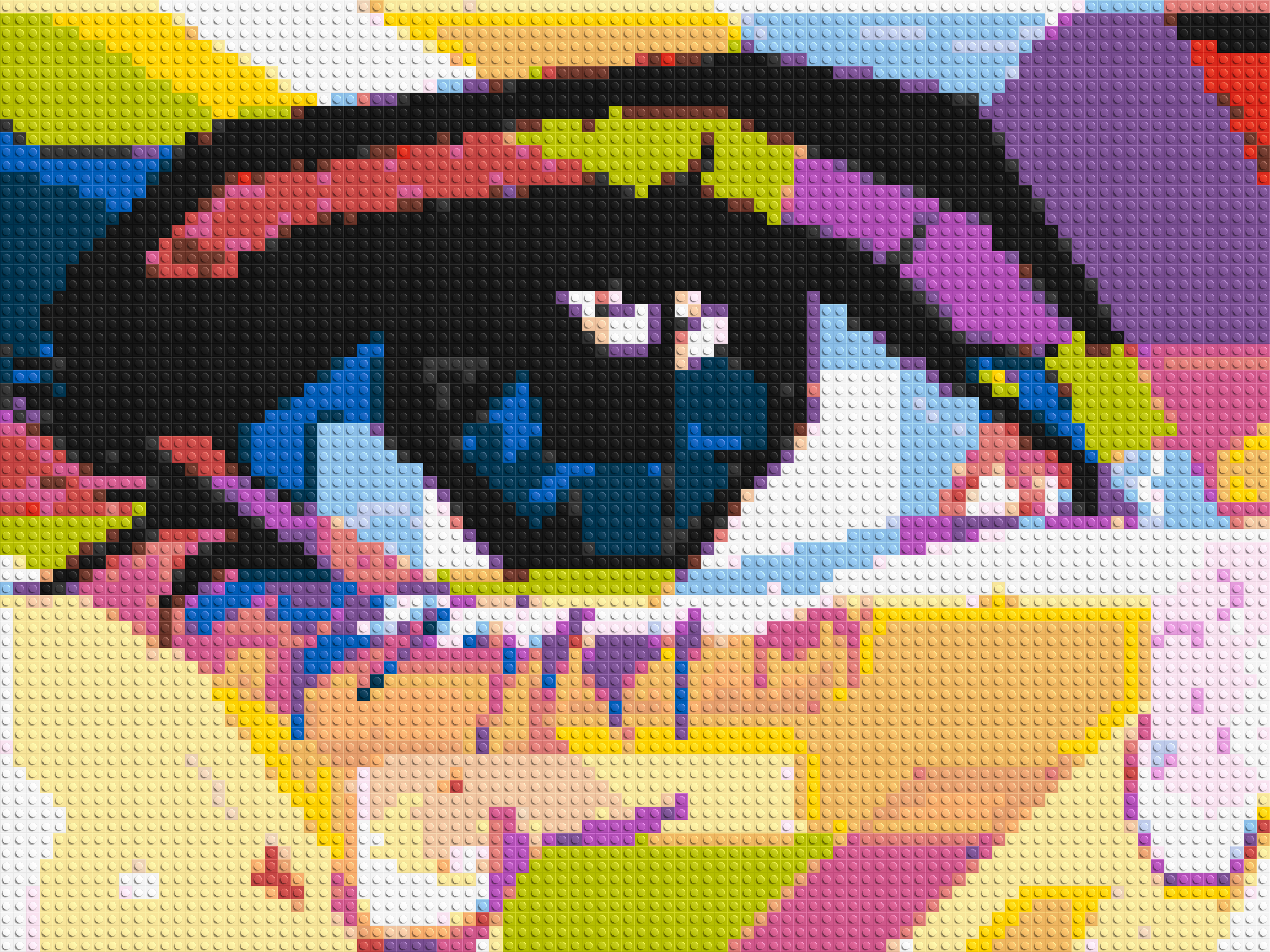 Crying Eye - Brick Art Mosaic Kit
