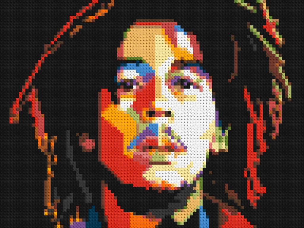 Bob Marley - Brick Art Mosaic Kit