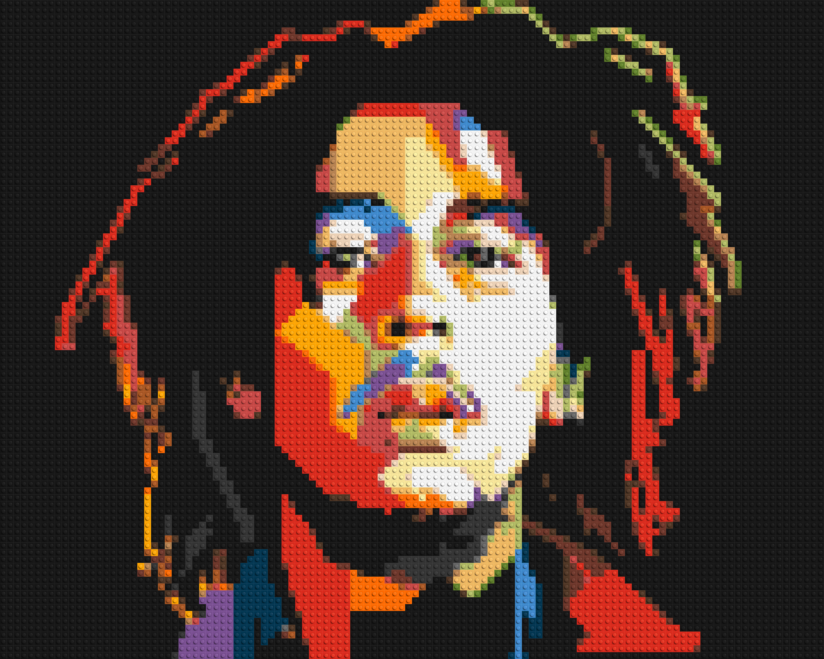 Bob Marley - Brick Art Mosaic Kit