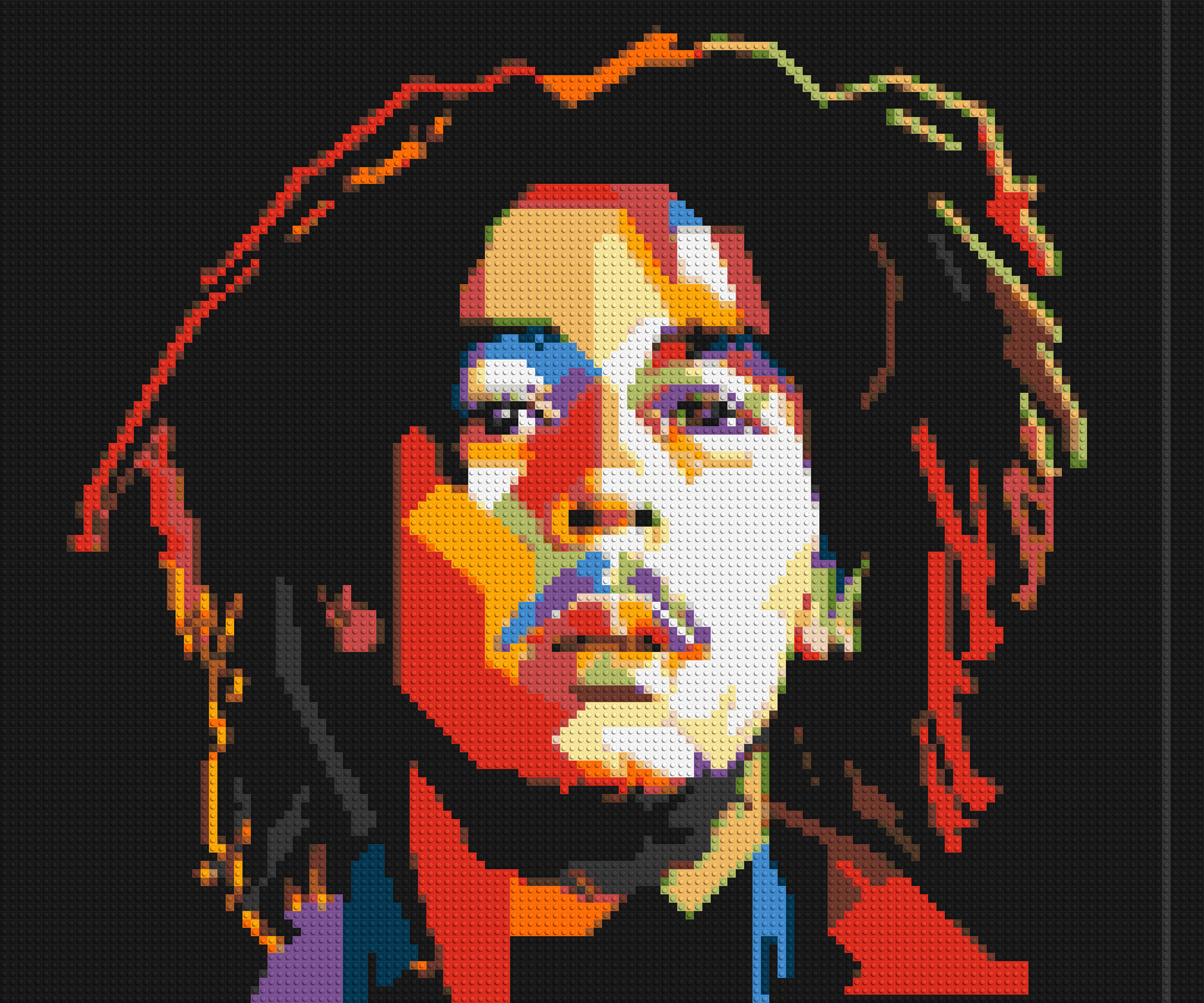 Bob Marley - Brick Art Mosaic Kit