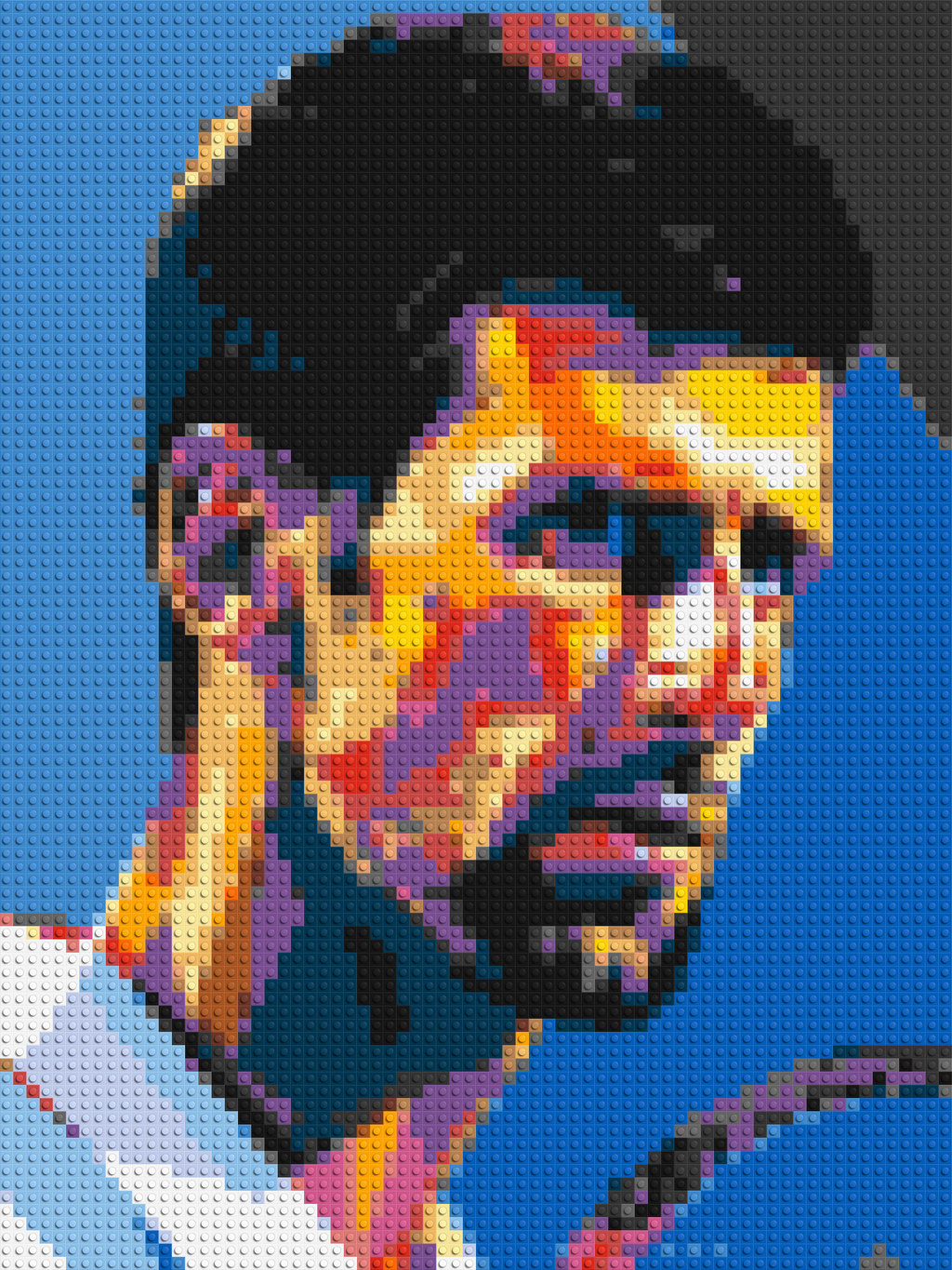 Novak Djokovic - Brick Art Mosaic Kit