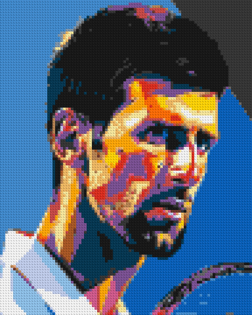 Novak Djokovic - Brick Art Mosaic Kit