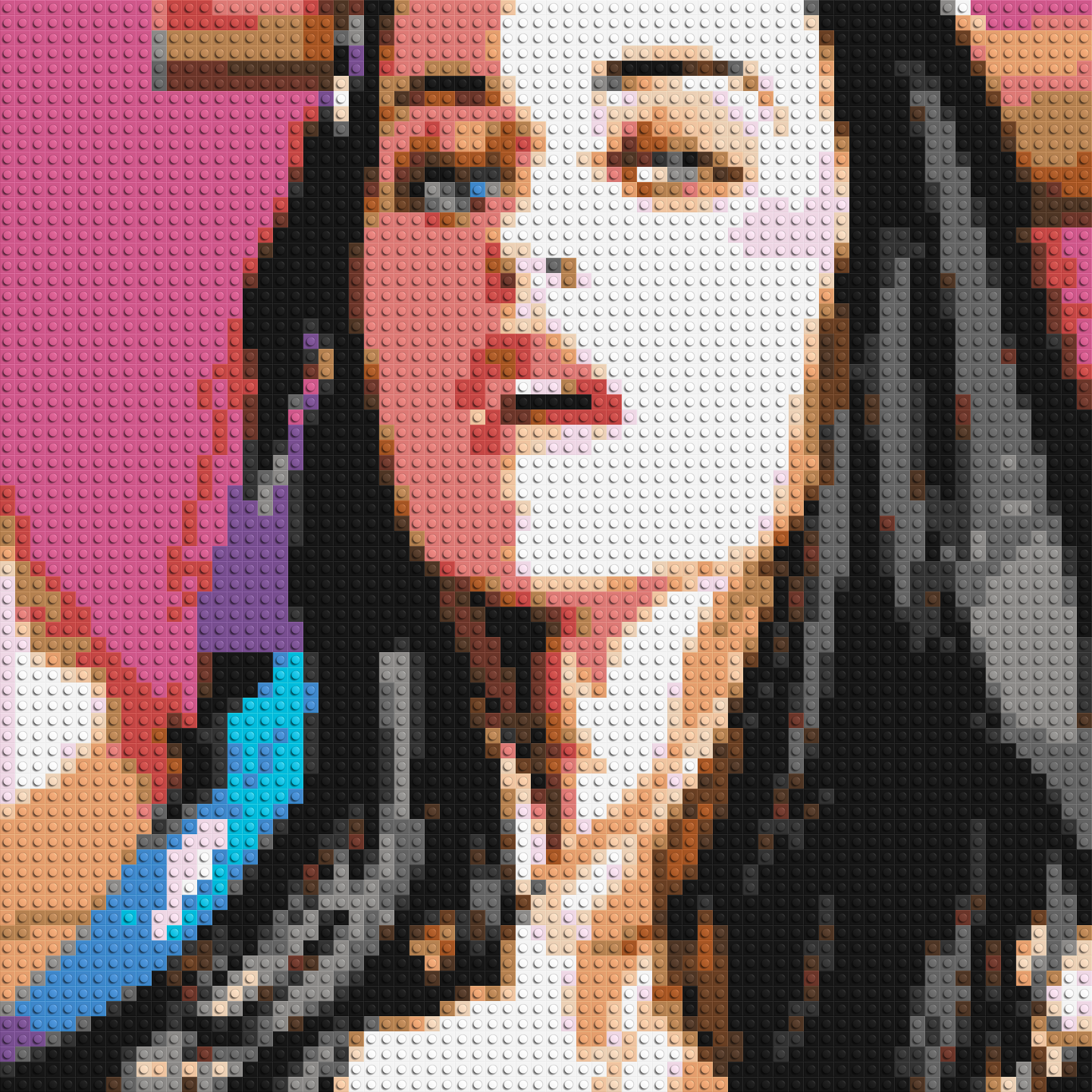 Katy Perry #2 - Brick Art Mosaic Kit