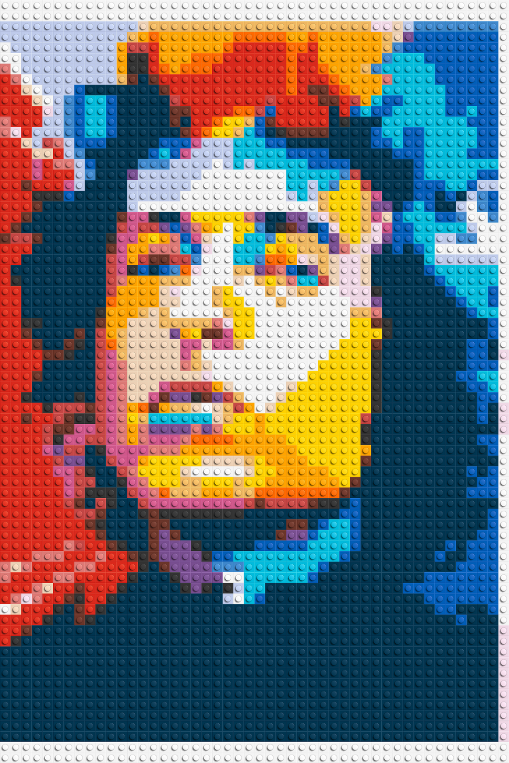 Bob Dylan - Brick Art Mosaic Kit