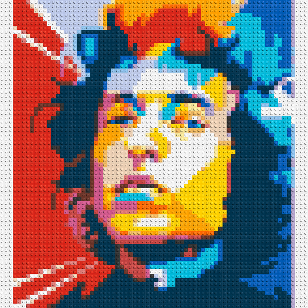 Bob Dylan - Brick Art Mosaic Kit