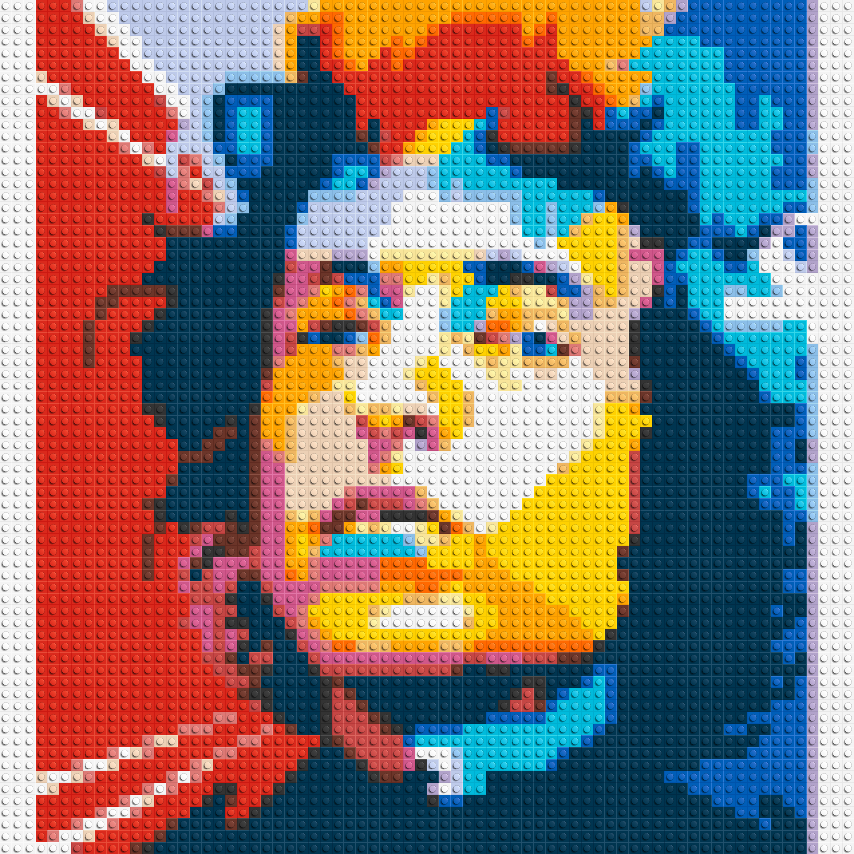 Bob Dylan - Brick Art Mosaic Kit