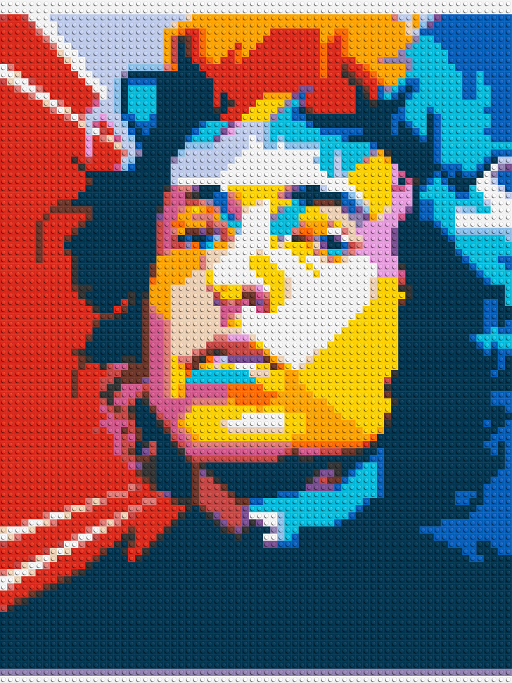 Bob Dylan - Brick Art Mosaic Kit