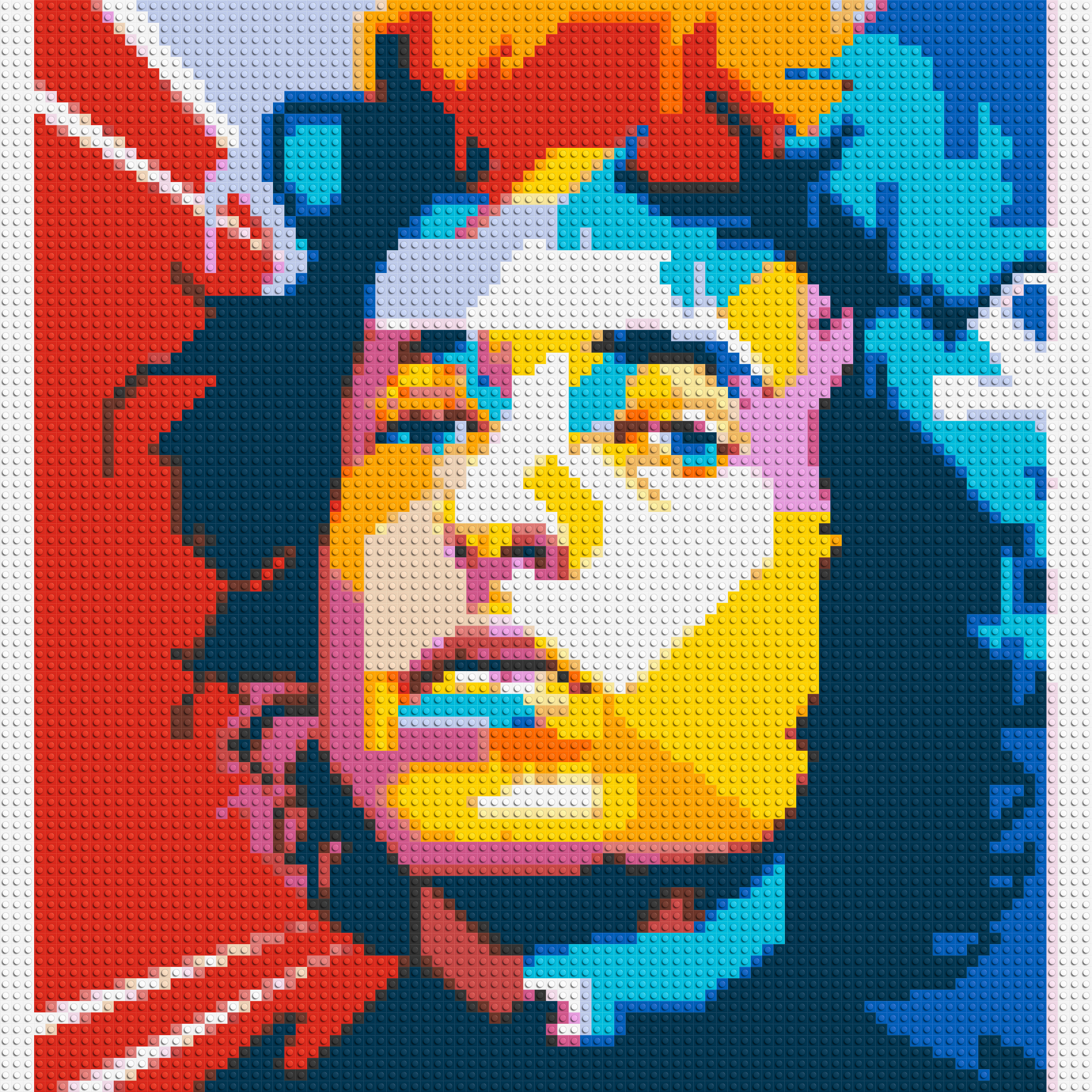 Bob Dylan - Brick Art Mosaic Kit
