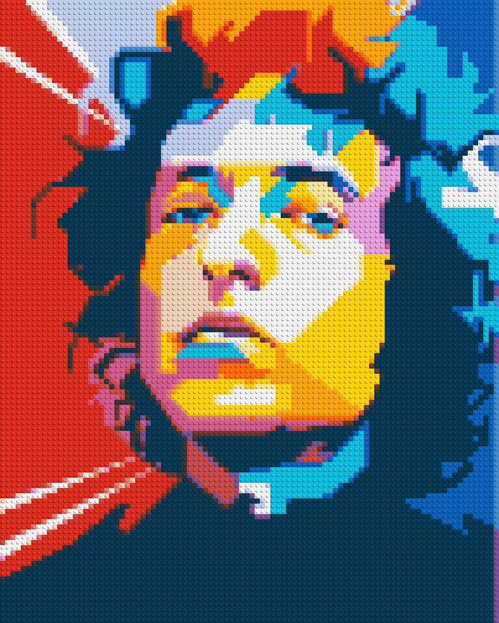 Bob Dylan - Brick Art Mosaic Kit