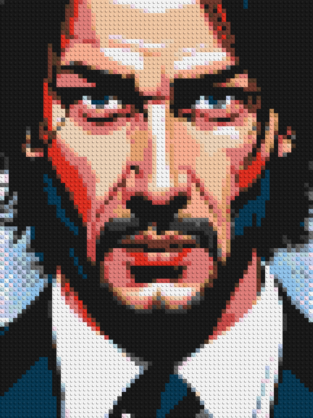 Keanu Reeves as John Wick - Brick Art Mosaic Kit