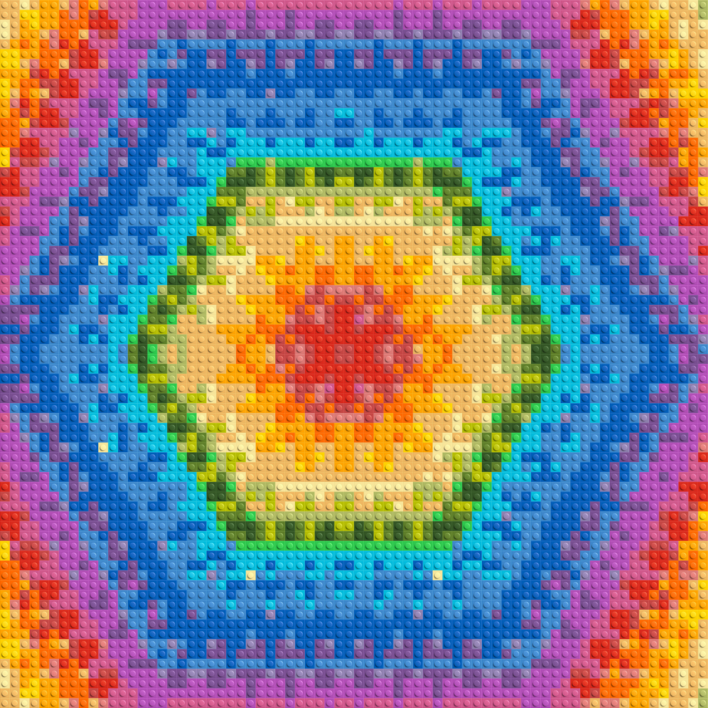 Abstract Pattern #8 - Brick Art Mosaic Kit