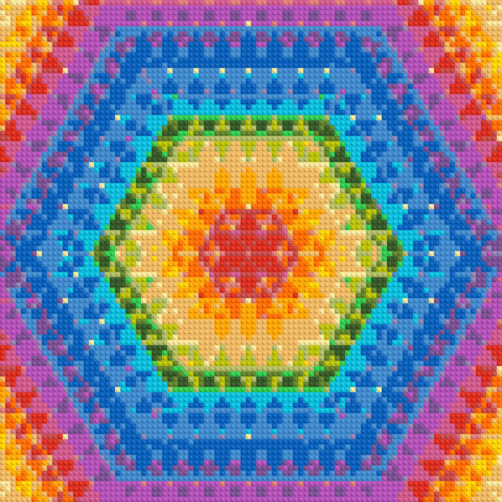 Abstract Pattern #8 - Brick Art Mosaic Kit