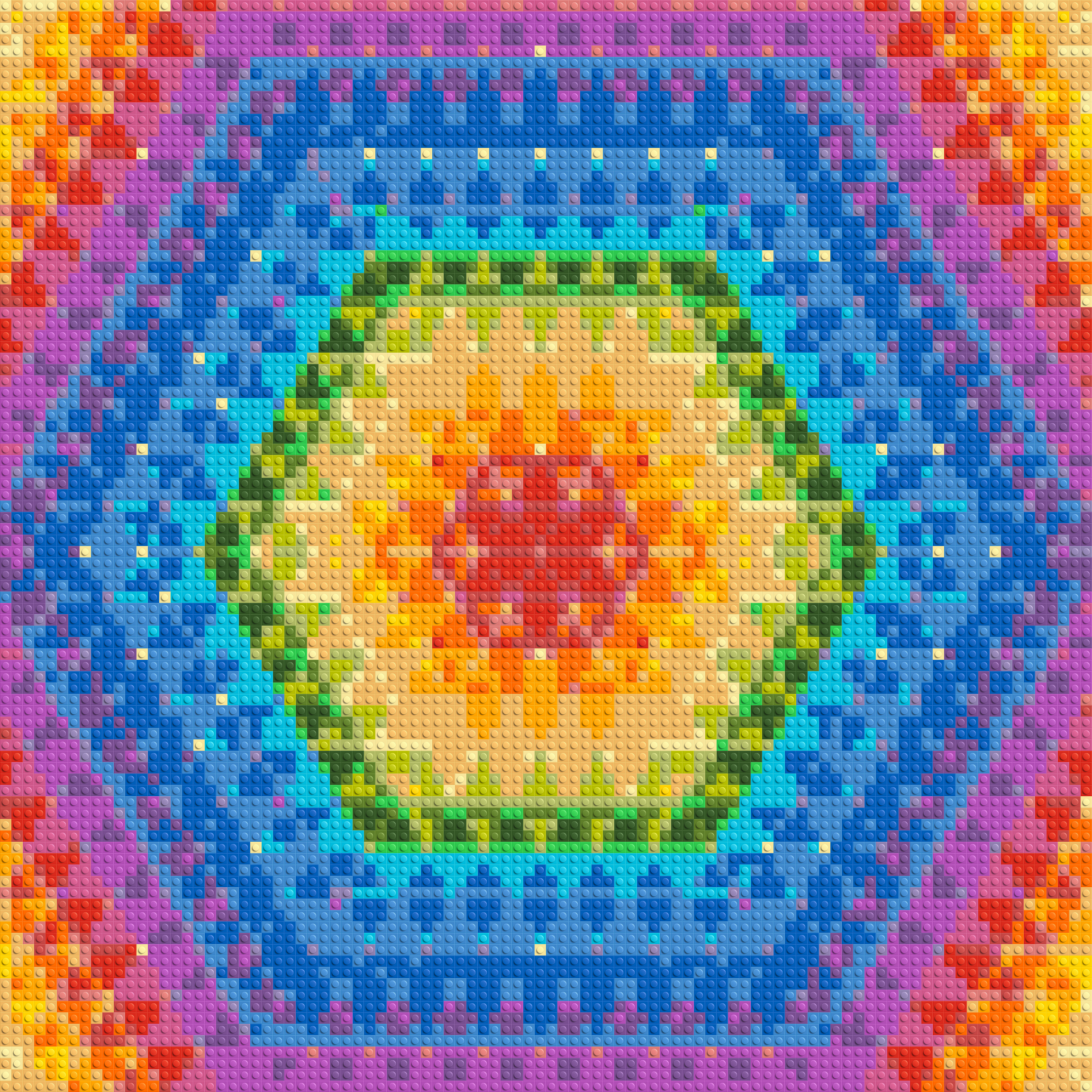 Abstract Pattern #8 - Brick Art Mosaic Kit