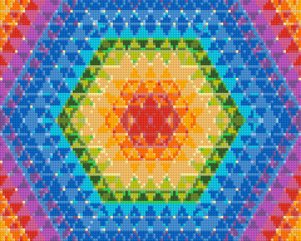Abstract Pattern #8 - Brick Art Mosaic Kit
