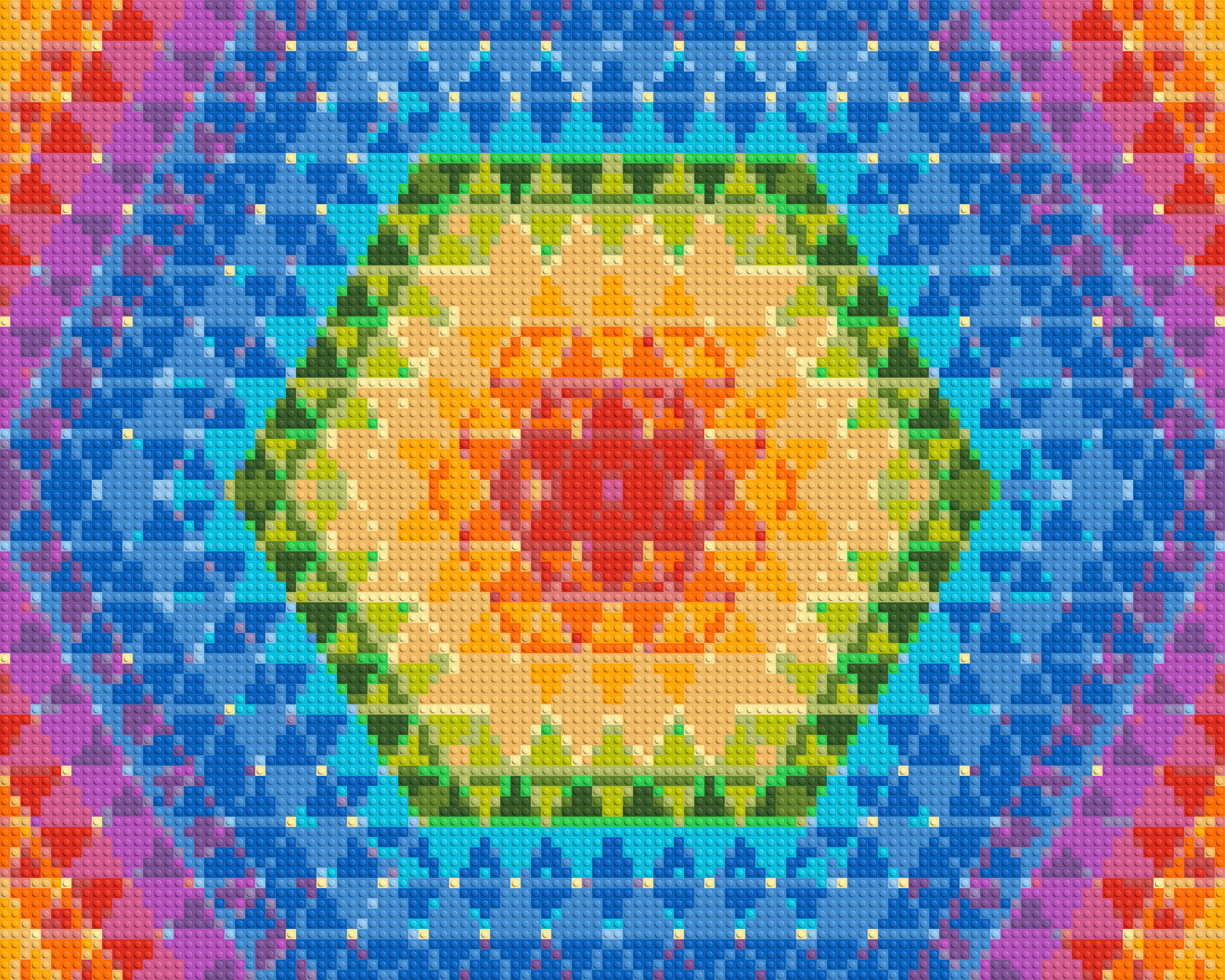 Abstract Pattern #8 - Brick Art Mosaic Kit
