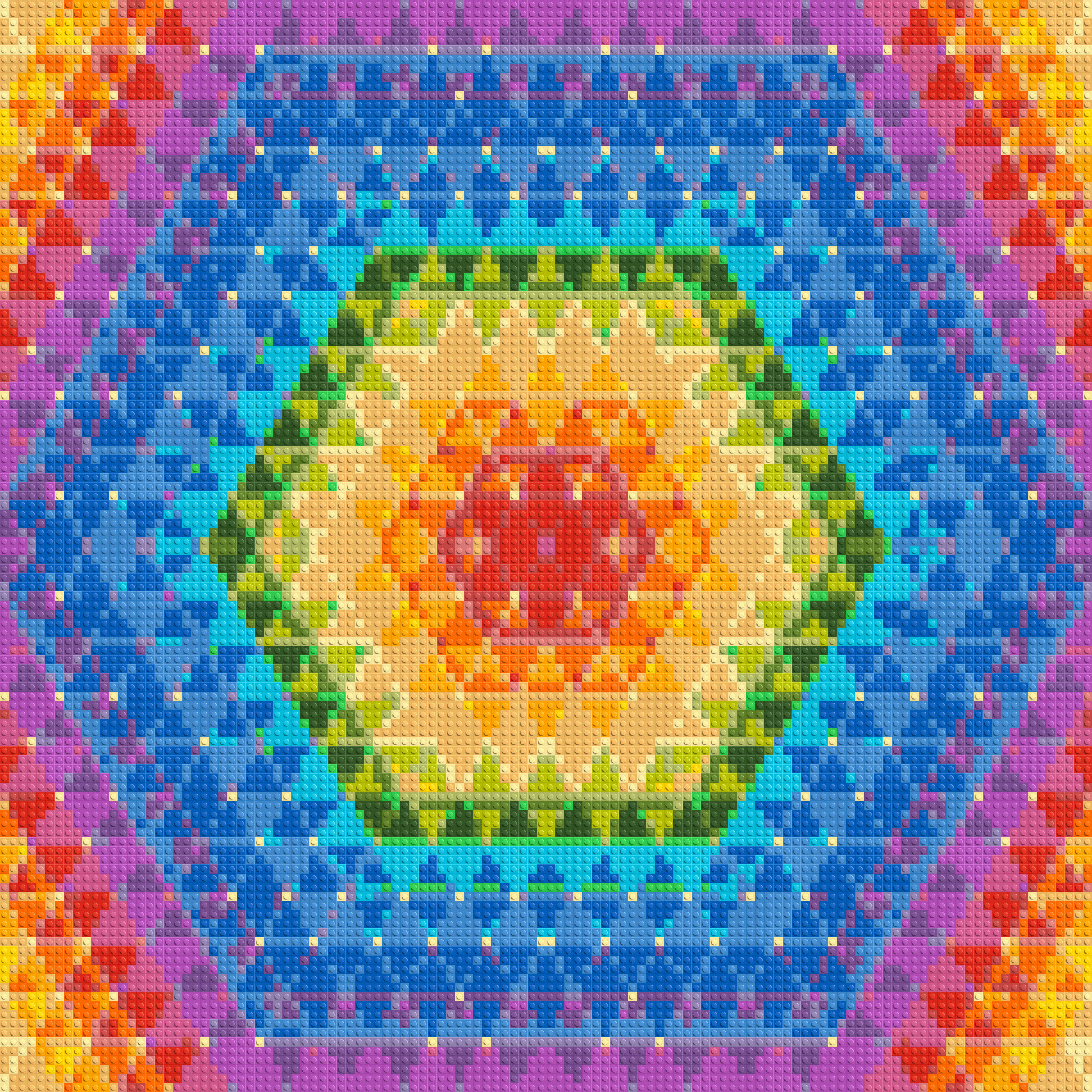 Abstract Pattern #8 - Brick Art Mosaic Kit