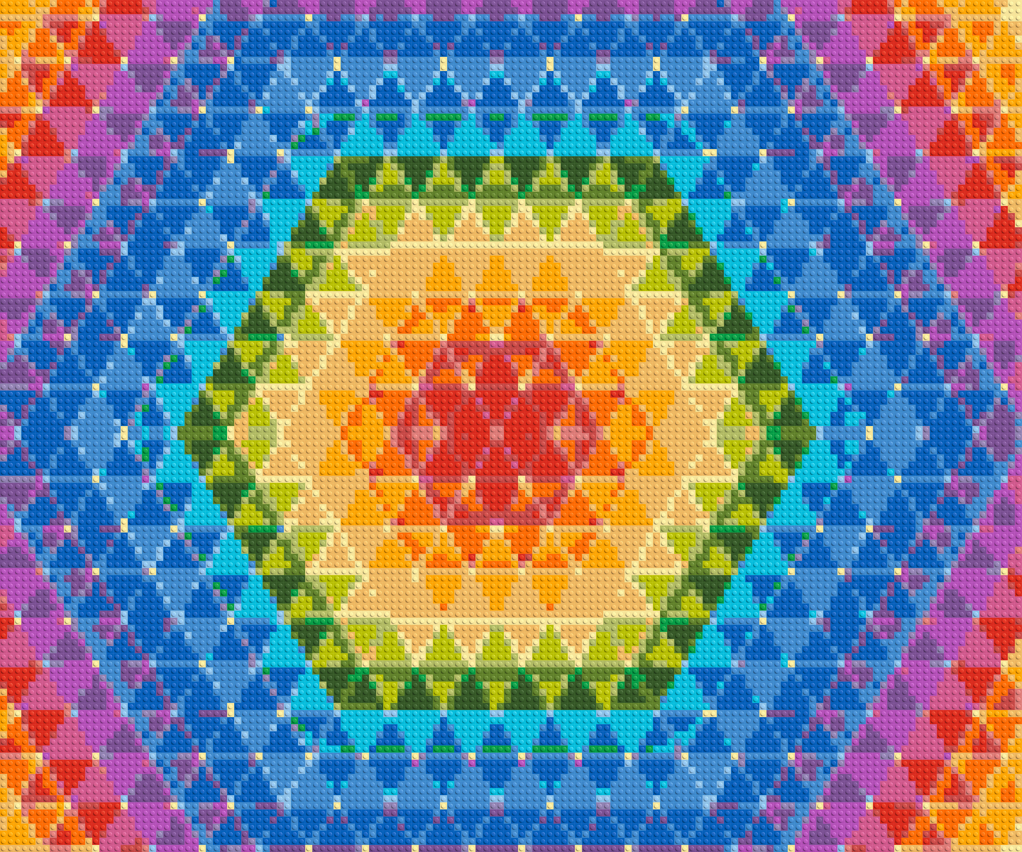 Abstract Pattern #8 - Brick Art Mosaic Kit