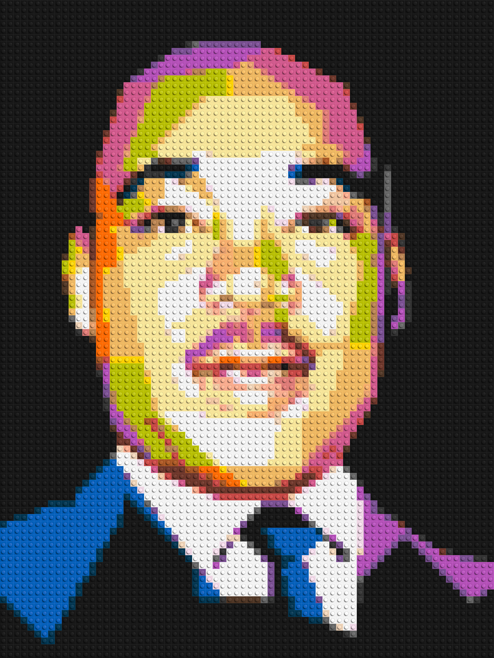 Martin Luther King Jr. - Brick Art Mosaic Kit